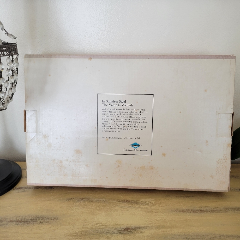 Vintage Vollrath Stainless Steel roasting pan - Picture 2 of 7